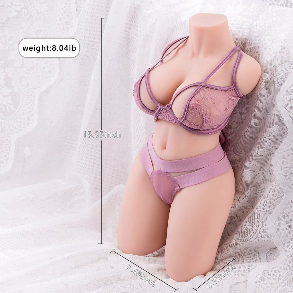 8.04lb Mini Size Realistic Sex Doll Torso