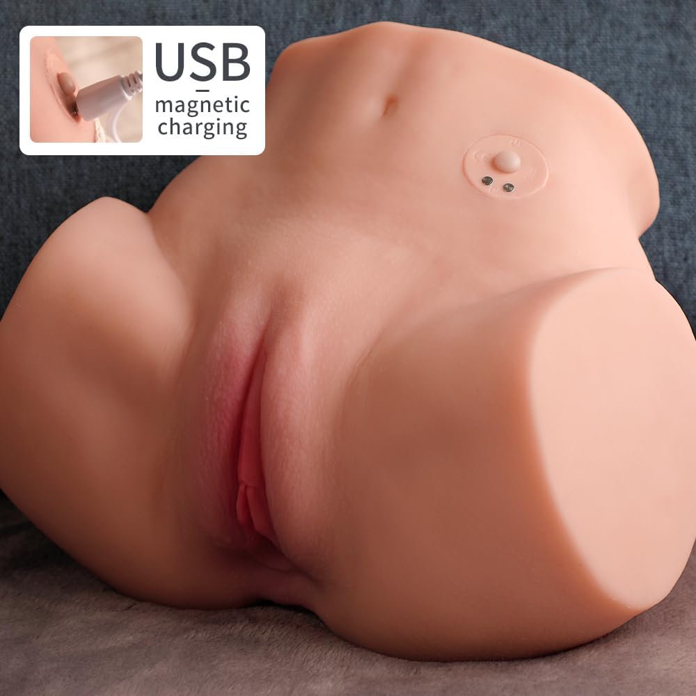 4.4LB Electric Sex Doll Torso Ass Toy -  Vicky