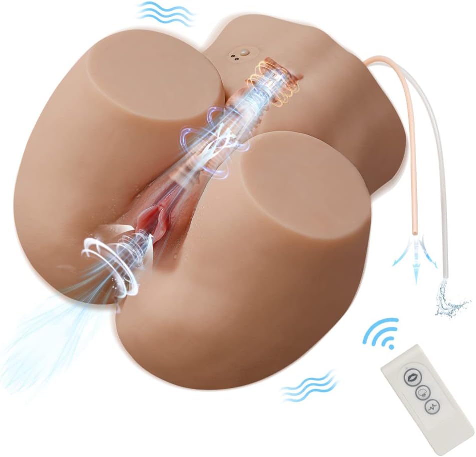 13.5LB Lifelike Sex Doll Ass Masturbator with 5 Suction & Vibration Modes