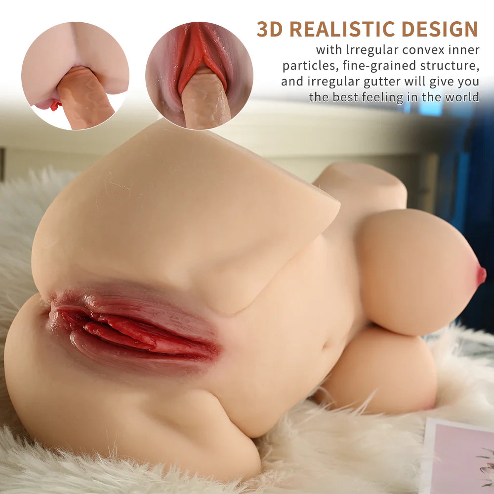 15.87lb Sex Doll Torso for Men with Lifelike Design