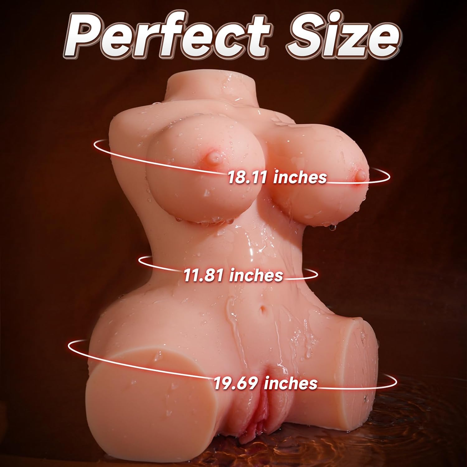 6LB Mini Sex Doll Torso Masturbator