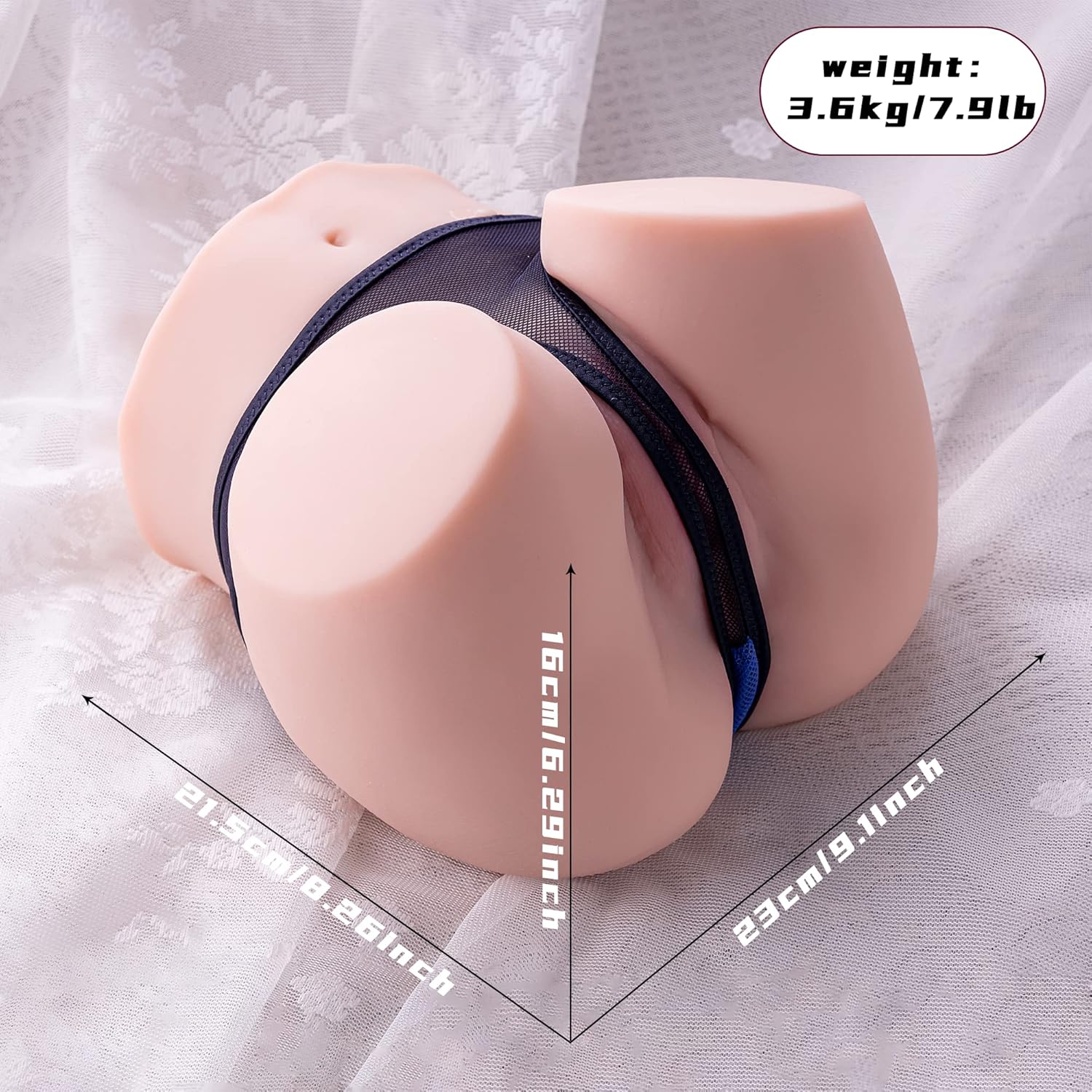 7.9LB Mini Realistic Vibrating Ass Sex Doll