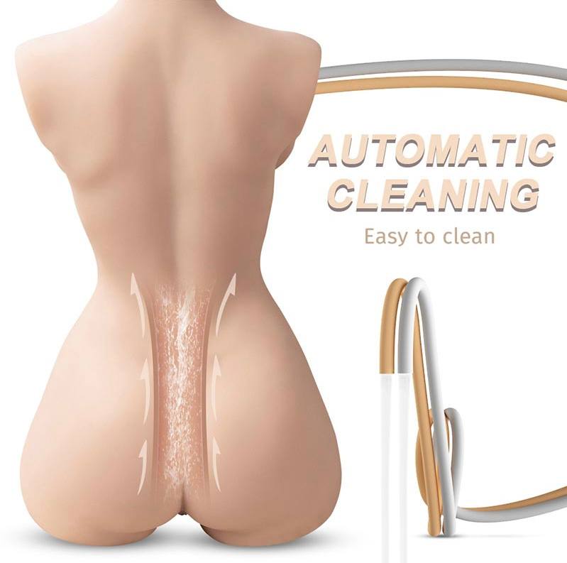 19LB Vibrating Self Cleaning Sex Doll Torso